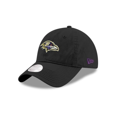 Baltimore Ravens Gorra | New Era NFL Preferred Pick 9twenty Adjustable Cap Mexico - Negros